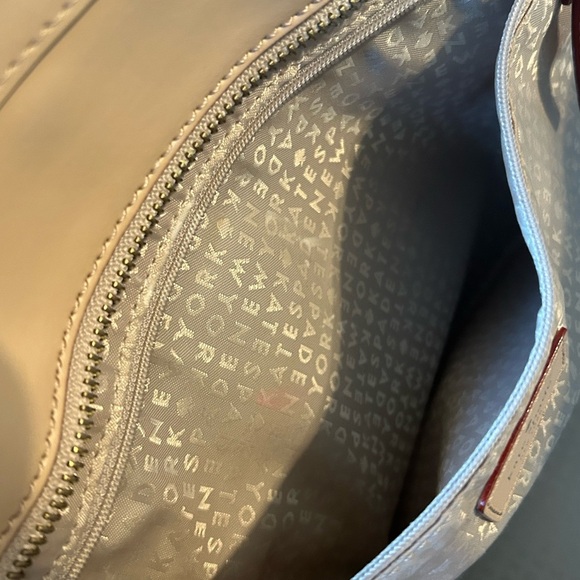 Kate Spade Pink and White Striped Tote Bag - Picture 3 of 16